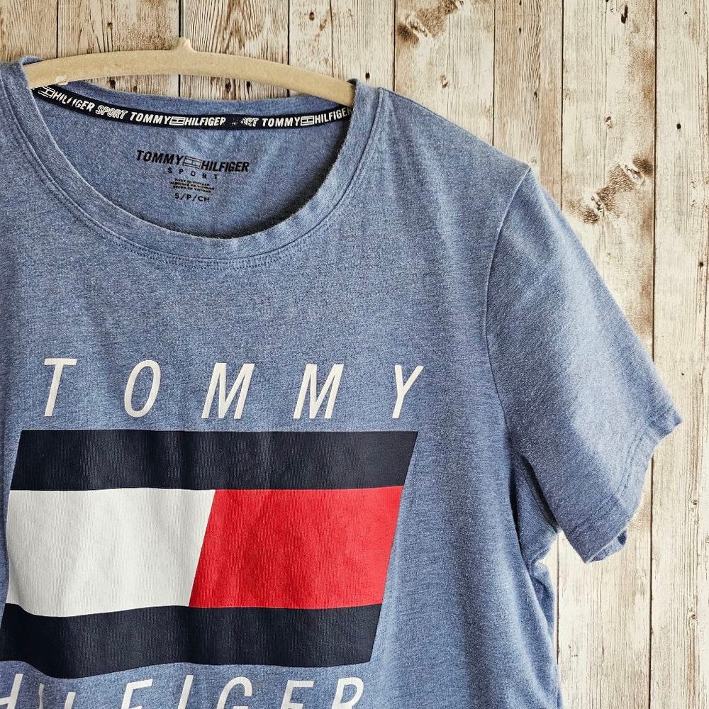 Tommy Hilfiger T-Shirt Blue S - Picture 2 of 7